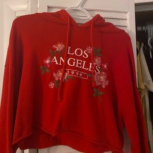 CROPPED LA HOODIE